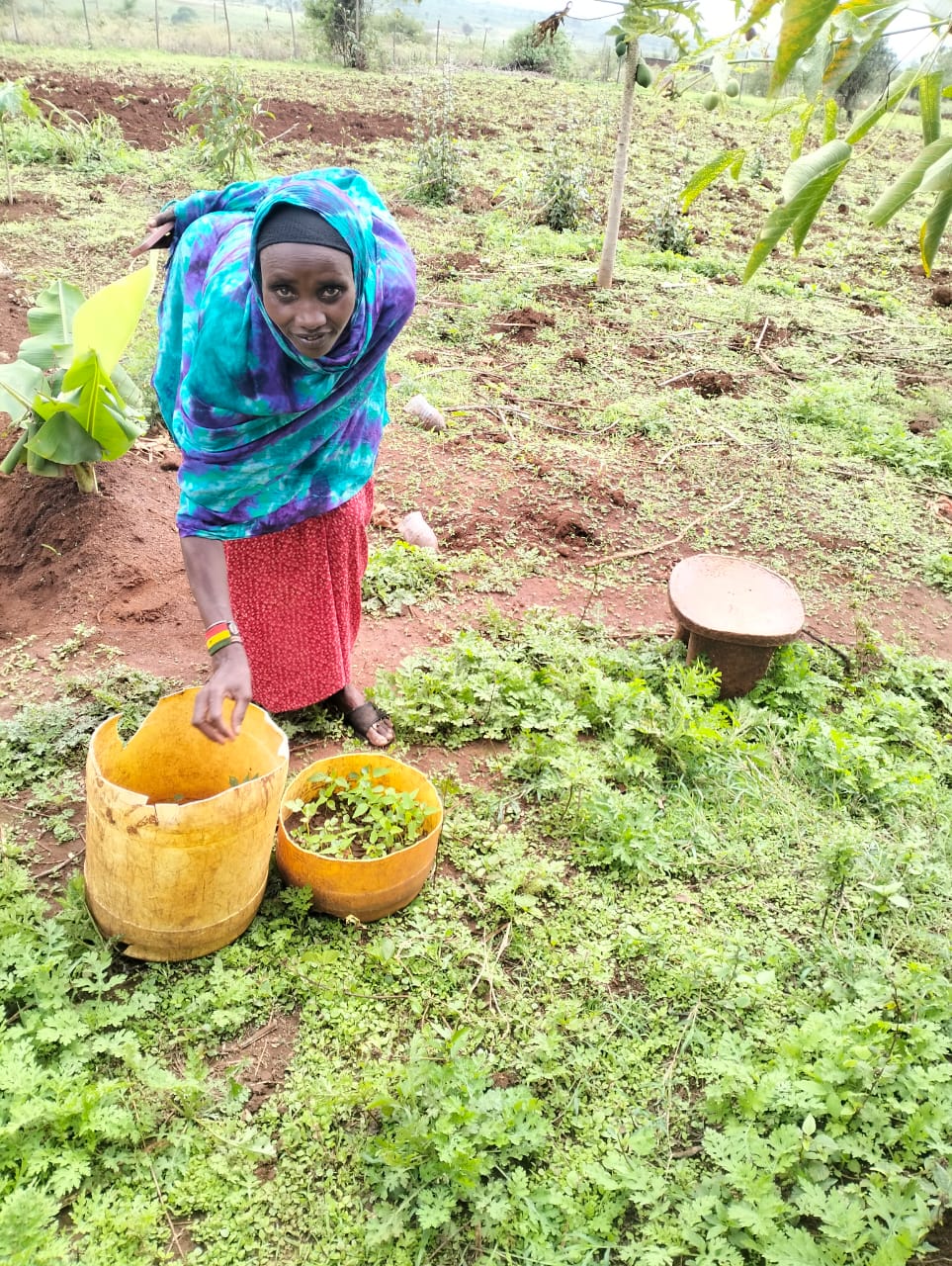 Community members from Sauti Mission initiatives