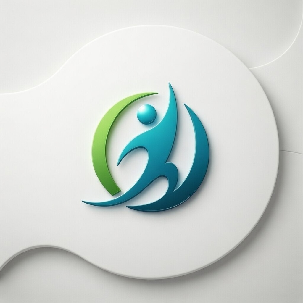 Decorative logo shape